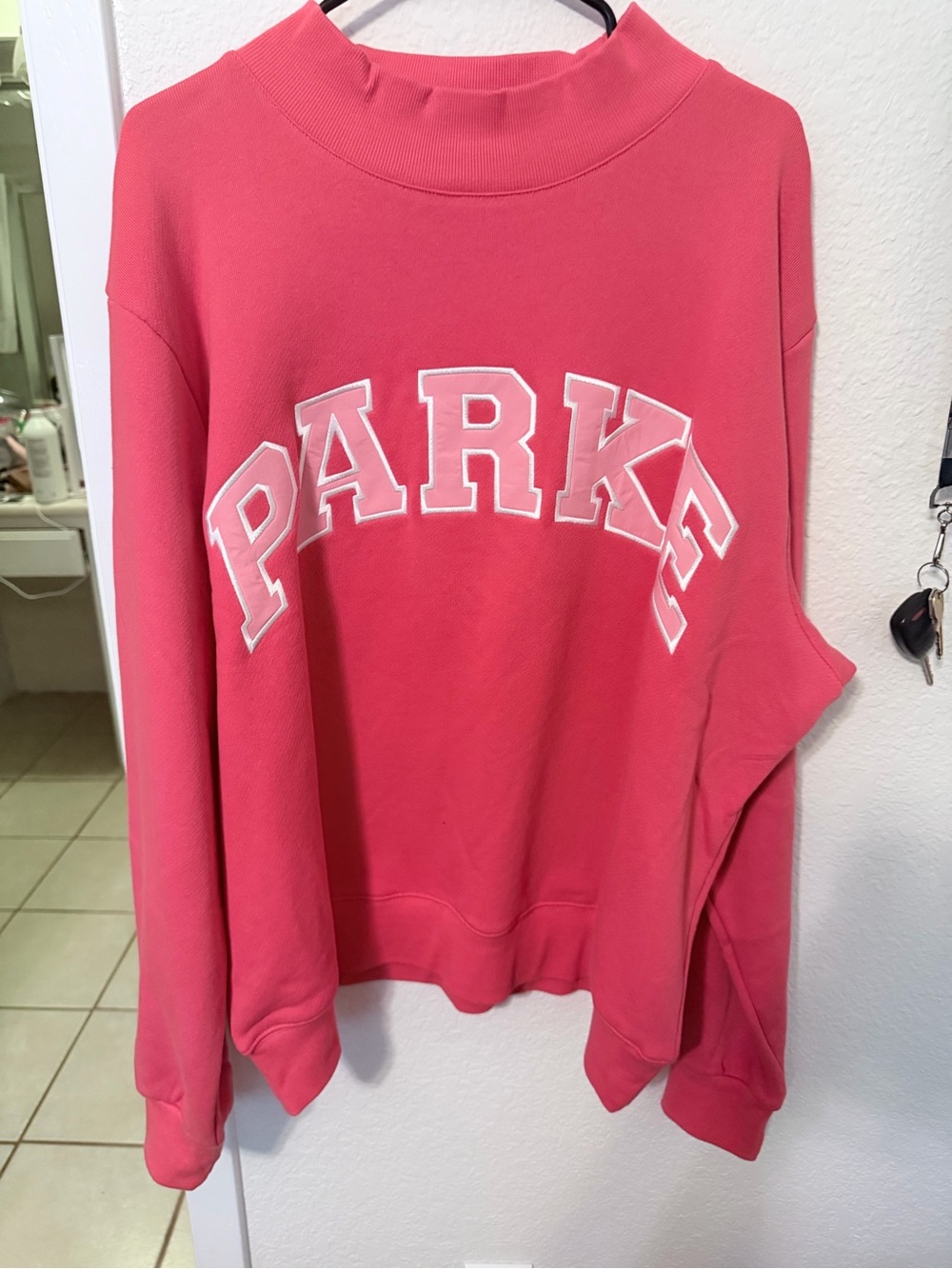 NWOT PARKE RARE FLAMINGO L/XL